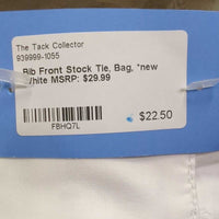 Bib Front Stock Tie, Bag, *new
