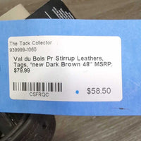 Pr Stirrup Leathers, Tags, *new

