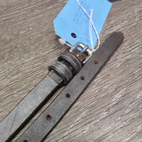 European Loose Flash, Noseband Attachment, 2x Keepers, White Film, Tags, *new
