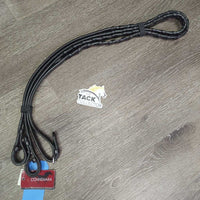 Braided Leather Reins, Tags, *new
