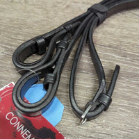 Braided Leather Reins, Tags, *new
