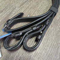 Braided Leather Reins, Tags, *new
