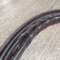 Braided Leather Reins, Tags, *new
