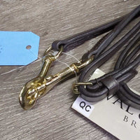Leather Draw Reins, 2x Snaps, Tags, *new
