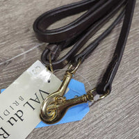 Leather Draw Reins, 2x Snaps, Tags, *new
