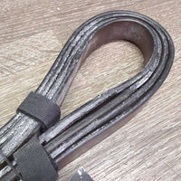 FS Leather Lead & Brass Chain, White Film, Tags, *new
