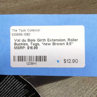 Girth Extension, Roller Buckles, Tags, *new
