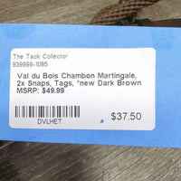 Chambon Martingale, 2x Snaps, Tags, *new
