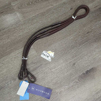 Double-Stitch Padded Smooth Rubber Reins, Tags, *new
