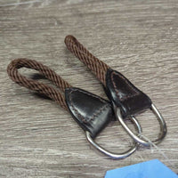 2 Rope D Ring Savers - Stirrup Bar - Breastplate Attachments, Tags, *new
