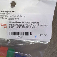 16 Rein Training Markers, Bag, Tag, *new
