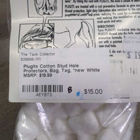 Cotton Stud Hole Protectors, Bag, Tag, *new
