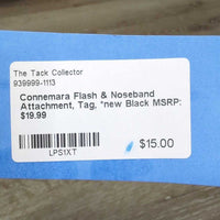 Flash & Noseband Attachment, Tag, *new
