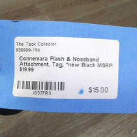 Flash & Noseband Attachment, Tag, *new
