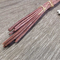 6 Latigo Ties, Tag, *new
