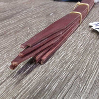6 Latigo Ties, Tag, *new
