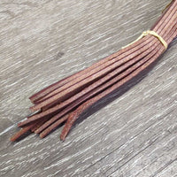6 Latigo Ties, Tag, *new
