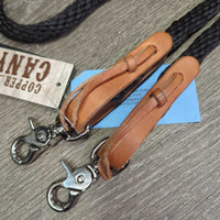 Wst Round Braided Trail Reins, 2x Snaps, Tag, *new

