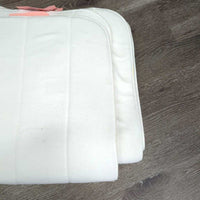 4 Fleece No Bow Leg Quilts *vgc, clean, mnr hair, pills, creases, stains
