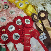 198 1980-2010 Assorted Horse Show Ribbons *Craft projects *
