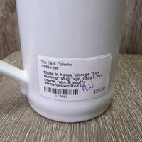 Vintage "Fox Hunting" Mug *vgc, copy?, mnr stains, rubs & scuffs
