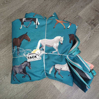 Rain Sheet, detach neck, tail *vgc, clean, 0 wpf, stains, mnr residue
