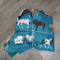 Rain Sheet, detach neck, tail *vgc, clean, 0 wpf, stains, mnr residue
