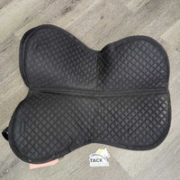 Shimmable Cotton Shock Absorbing Half Pad, x2 shims *vgc, mnr dirt, residue, mnr hair, loose logo, rubs, threads
