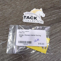 Dangly Western Horse Earring *vgc
