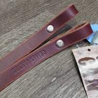 Copper Canyon Latigo Split Reins, Keeper, Tag, *new
