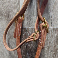 Copper Canyon Leather Futurity Knot Headstall, Ties, Tag, *new
