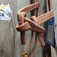 Copper Canyon Leather Futurity Knot Headstall, Ties, Tag, *new
