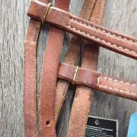 Copper Canyon Leather Futurity Knot Headstall, Ties, Tag, *new
