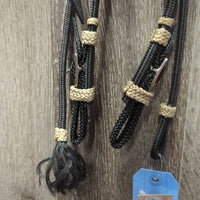 Copper Canyon Nylon Vaquero Cross Knot Brow Headstall, Ties, Tag, *new
