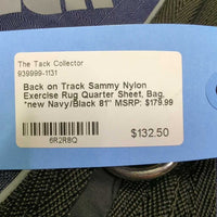Sammy Nylon Exercise Rug Quarter Sheet, Bag, *new
