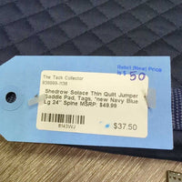 Solace Thin Quilt Jumper Saddle Pad, Tags, *new

