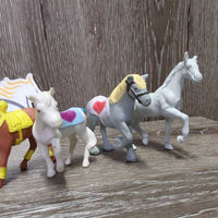 9 Assorted Horses *gc, mnr scuffs, stains & rubs
