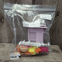 Plastic Stall, 4 Fences, Assorted Stable Equipment
