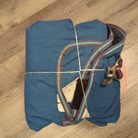 100g Winter Blanket, detach neck, tail *vgc, mnr wpf, faded, repairs, tears, dirt, residue, stains, snags
