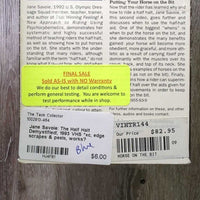 Jane Savoie: The Half Halt Demystified!, 1993 VHS *xc, edge scrapes & peels, works?
