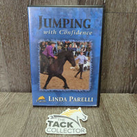 Linda Parelli: Jumping with Confidence DVD, Plastic Case *xc, mnr cover scratches
