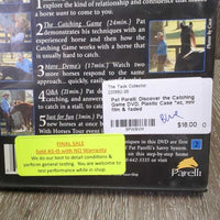 Pat Parelli: Discover the Catching Game DVD, Plastic Case *xc, mnr film & faded
