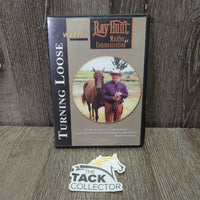 Ray Hunt: Turning Loose DVD, Plastic Case *gc, film, residue
