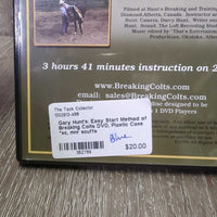 Gary Hunt's: Easy Start Method of Breaking Colts DVD, Plastic Case *xc, mnr scuffs
