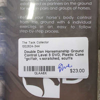 Double Dan Horsemanship Ground Control Level 3 DVD, Plastic Case *gc/fair, v.scratched, scuffs
