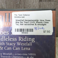 Westfall Horsemanship: How Does She Do That? DVD, Plastic Case *xc, mnr scratches & smudges
