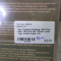 The Trainer's Challeng: 2007 Red Deer, AB DVD Set, Plastic Case *vgc, broken hinge, film
