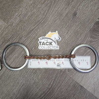 Single Twisted Wire Western Loose Ring *gc, clean, stains, discolored, rubs, scrapes, chews

