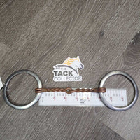 Single Twisted Wire Western Loose Ring *gc, clean, stains, discolored, rubs, scrapes, chews
