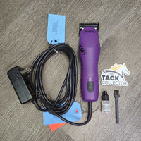 2 Speed Clippers, #10 Blade, Oil, Small Blade Brush, Instructions, Box, *SOUNDS GREAT & WORKS
